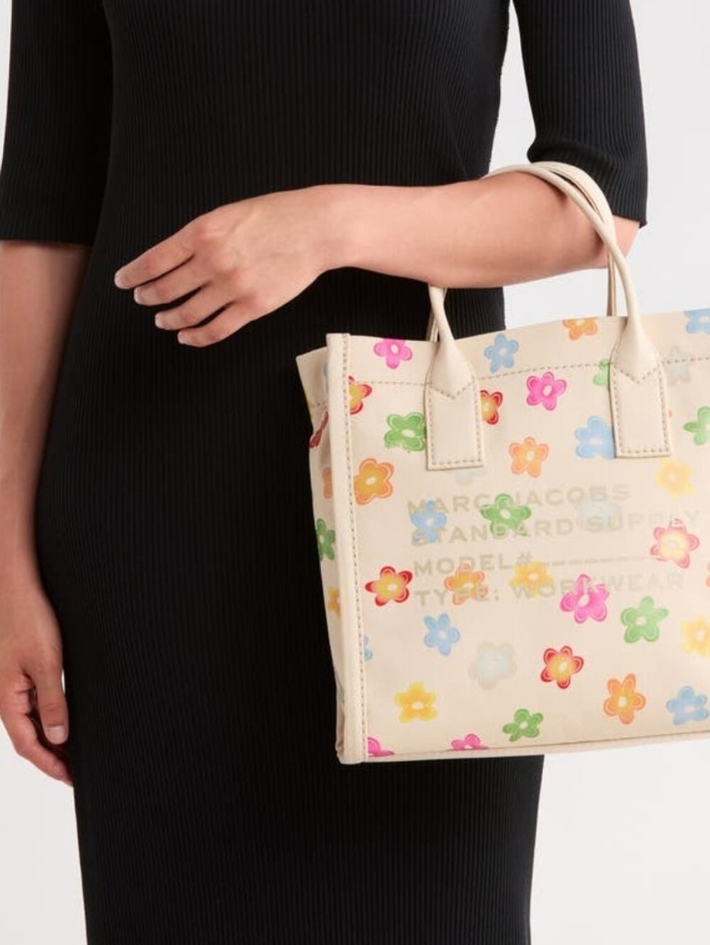 New Authentic Marc Jacobs Tote bag with floral print